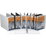 Davis Group QuickFit&reg; View D-Ring Binder 5/8" White