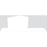 Davis Group Deluxe Heavy Duty Spreadsheet D-Ring Binder 1" Black