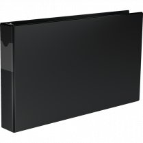 Davis Group Deluxe Heavy Duty Spreadsheet D-Ring Binder 1-1/2" Black