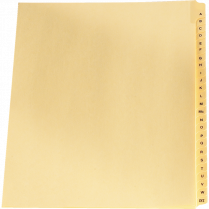 Legal Exhibit Dividers a-z