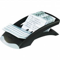Durable&reg; Telindex&reg; Desk Card File Black/Grey