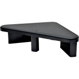 DAC&reg; Height Adjustable Corner Monitor Stand Black