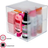 Deflecto&reg; Stackable Storage Cube Clear