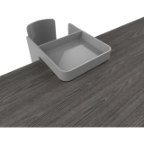 Deflecto&reg; Standing Desk Cup Holder Grey