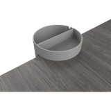 Deflecto&reg; Standing Desk Small Desk Organizer Grey