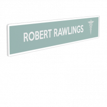 Deflecto&reg; Superior Image&reg; Nameplate Sign Holder 8-1/2"W x 2"H