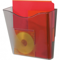 Deflecto&reg; DocuPocket&reg; Vertical Wall File Smoke