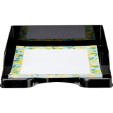 Deflecto&reg; Antimicrobial DocuTray&reg; Letter Black