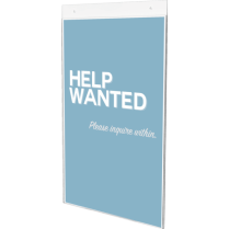 Deflecto&reg; Classic Image&reg; Wall Mount Sign Holder Portrait 11" x 17