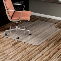 Deflecto&reg; Hard Floor Chair Mat 45" x 53" with Lip