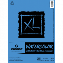 Canson&reg; XL&reg; Watercolour Pads 9" x 12" 30 sheets/pad