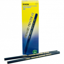 Dixon&reg; Primary Printer Pencil #2 12/box