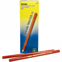 Dixon&reg; Primary Printer Pencil #1 12/box