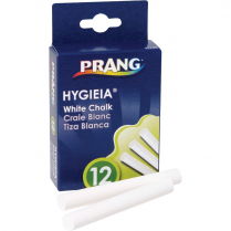 Prang Hygieia Chalk White 12/box