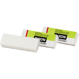 Dixon&reg; White Pearl&reg; Vinyl Eraser Large 12/box