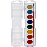 Prang&reg; Metallic Watercolours 8/set