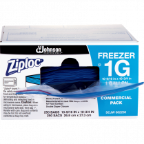 Ziploc&reg; Freezer Bags 1 gallon 250/box
