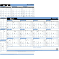 Day-Timer&reg; Reversible Flexible Vertical/Horizontal Planner 24" x 36" Bilingual