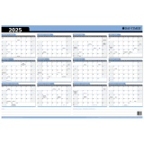 Day-Timer&reg; Reversible Flexible Vertical/Horizontal Planner 24" x 36" Bilingual