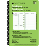Day-Timer&reg; Refill Daily Desk Size 2 Page Per Day Bilingual