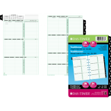 Day-Timer&reg; Refill Weekly Desk Size 2 Page Per Week Bilingual