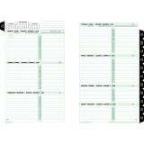 Day-Timer&reg; Refill Weekly Desk Size 2 Page Per Week Bilingual