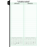Day-Timer&reg; Refill Weekly Desk Size 2 Page Per Week Bilingual
