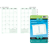 Day-Timer&reg; Refill Monthly Desk Size 2 Page Per Month Bilingual