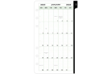 Day-Timer Portable 2 Page Per Week Refill Bilingual 3-3/4" x 6-3/4"