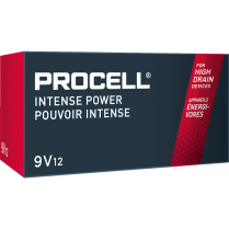 Duracell&reg; Procell&reg; Intense&reg; Batteries 9V 12/box