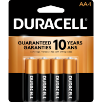 Duracell&reg; CopperTop&reg; Batteries "AA" 4/pkg