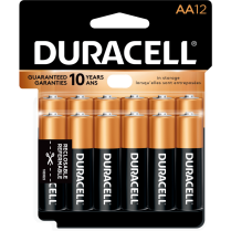 Duracell&reg; CopperTop&reg; Batteries "AA", 12/pkg