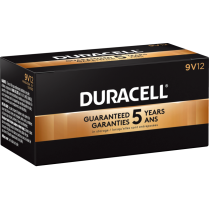 Duracell&reg; CopperTop&reg; Batteries "9V" 12/box