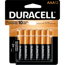 Duracell&reg; CopperTop&reg; Batteries "AAA" 12/pkg