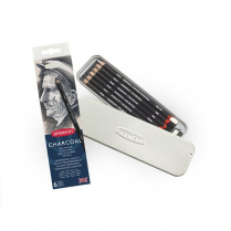 Derwent Charcoal Pencils 6/tin