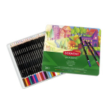 Derwent Academy&reg; Coloured Pencils with Storage Tin 24/pkg