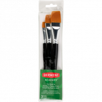 Derwent Academy&reg; Wash Brushes 3/set