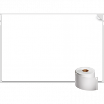 DYMO&reg; LabelWriter&reg; Large Shipping Labels 4" x 6" 220/roll