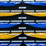 DYMO&reg; Rhino&reg; Flexible Nylon Tape 3/4" Black on White