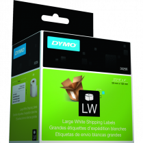 DYMO&reg; LabelWriter&reg; Large Shipping Labels 2-5/16" x 4" White 300/box