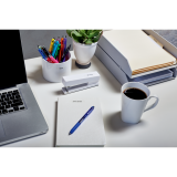 DYMO&reg; D1&trade; Polyester Replacement Tape 3/8" Black on Clear