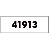 DYMO&reg; D1&trade; Polyester Replacement Tape 3/8" Black on White