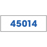 DYMO&reg; D1&trade; Polyester Replacement Tape 1/2" Blue on White