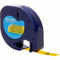 DYMO&reg; LetraTag&reg; Replacement Tape 1/2" Hyper Yellow