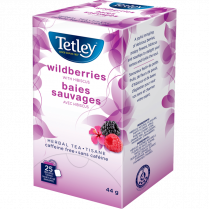 Tetley&reg; Tea Wildberries Herbal Tea 25/box