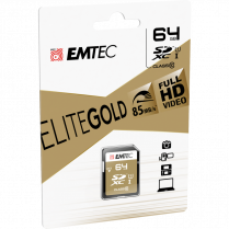 Emtec&trade; Micro-SDXC Elite Gold Memory Card 64GB