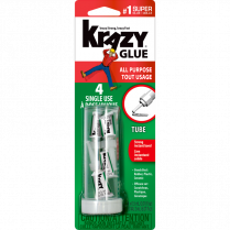 Krazy&reg; Glue Single Use 0.5 mL 4/pkg