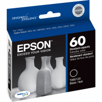 Epson&reg; 60 Inkjet Cartridge Black