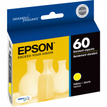 Epson&reg; 60 Inkjet Cartridge Yellow