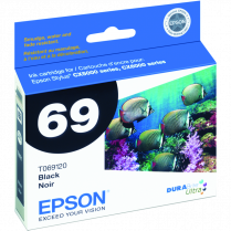 Epson&reg; 69 Inkjet Cartridge Black